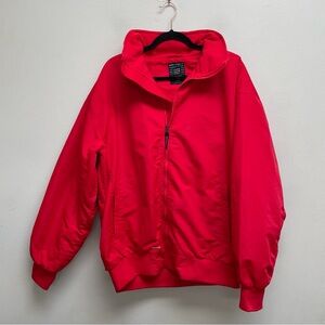 Watermen Brand Red jacket lifeguard jacket zip up men’s size large